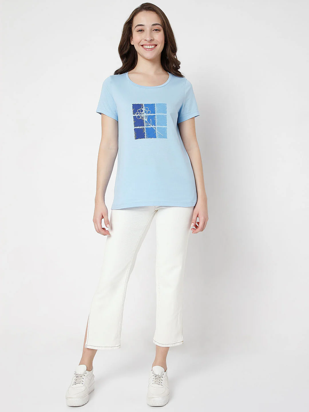 Blue Graphic T-Shirt - Image 5