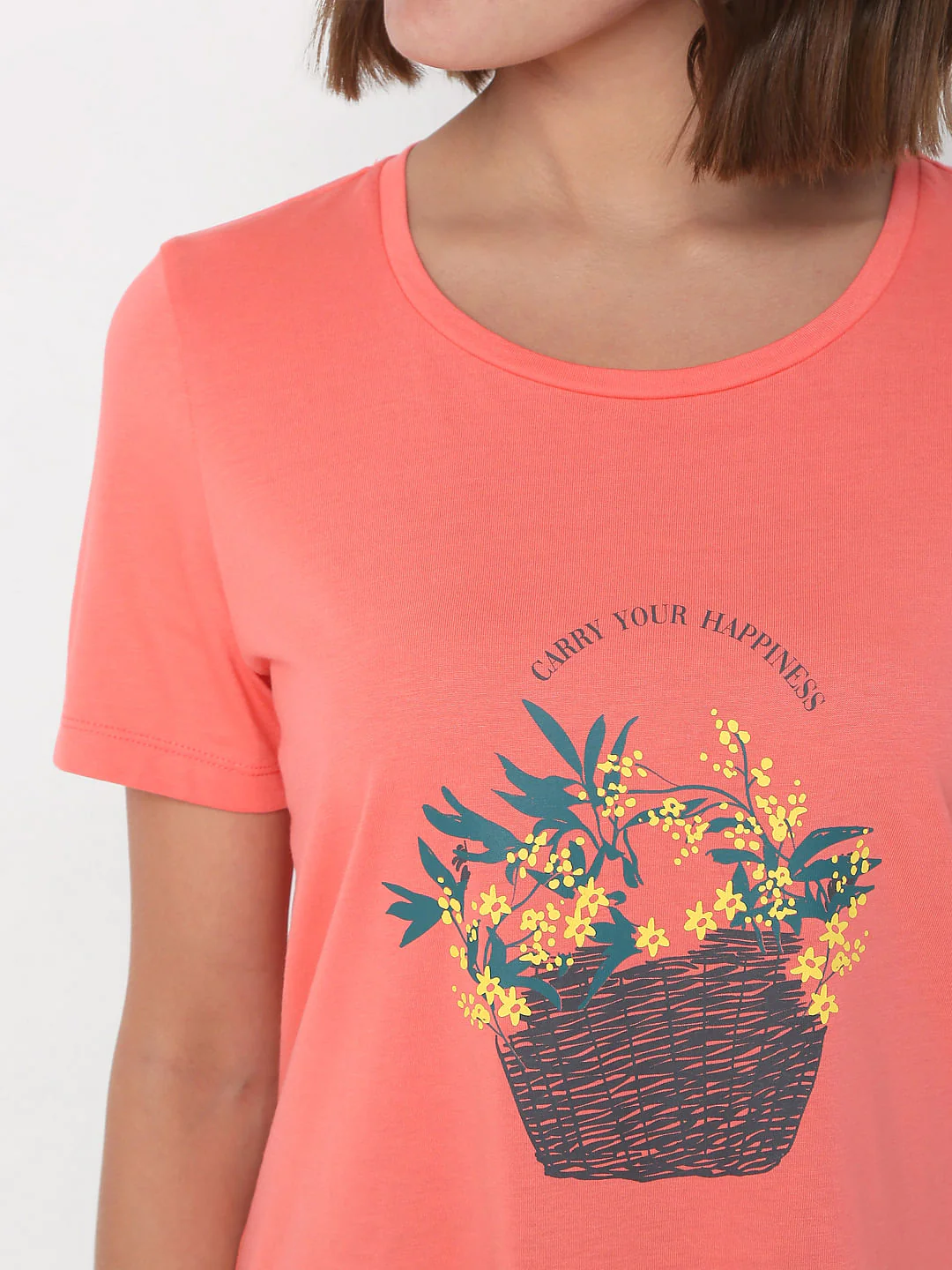 Pink Graphic Print T-Shirt - Image 6