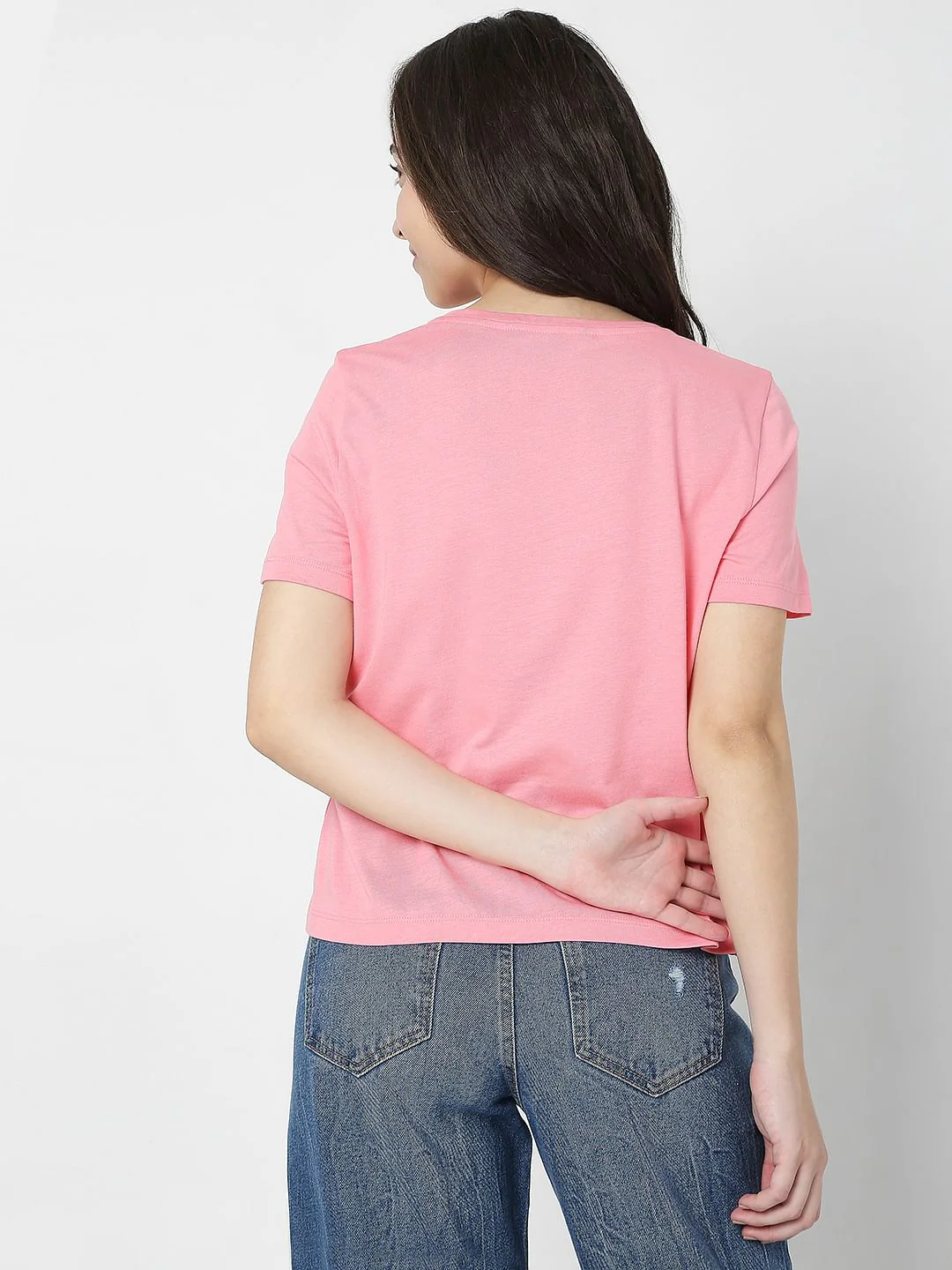 Pink Graphic Print T-Shirt - Image 4