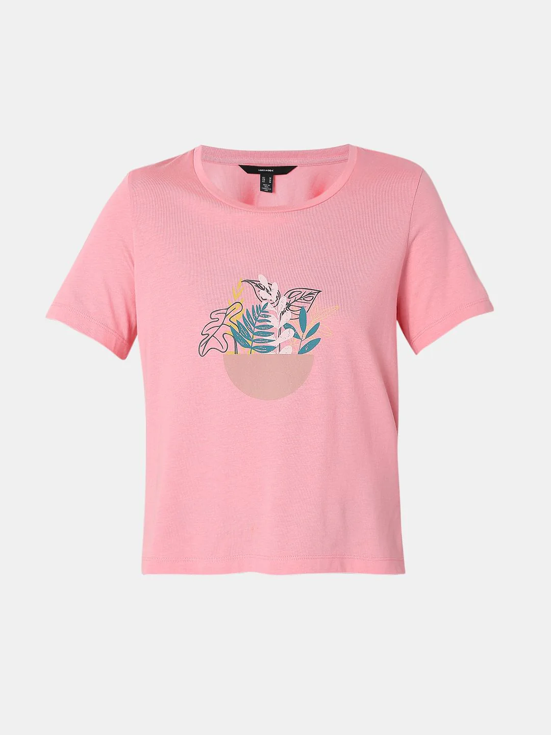 Pink Graphic Print T-Shirt - Image 7
