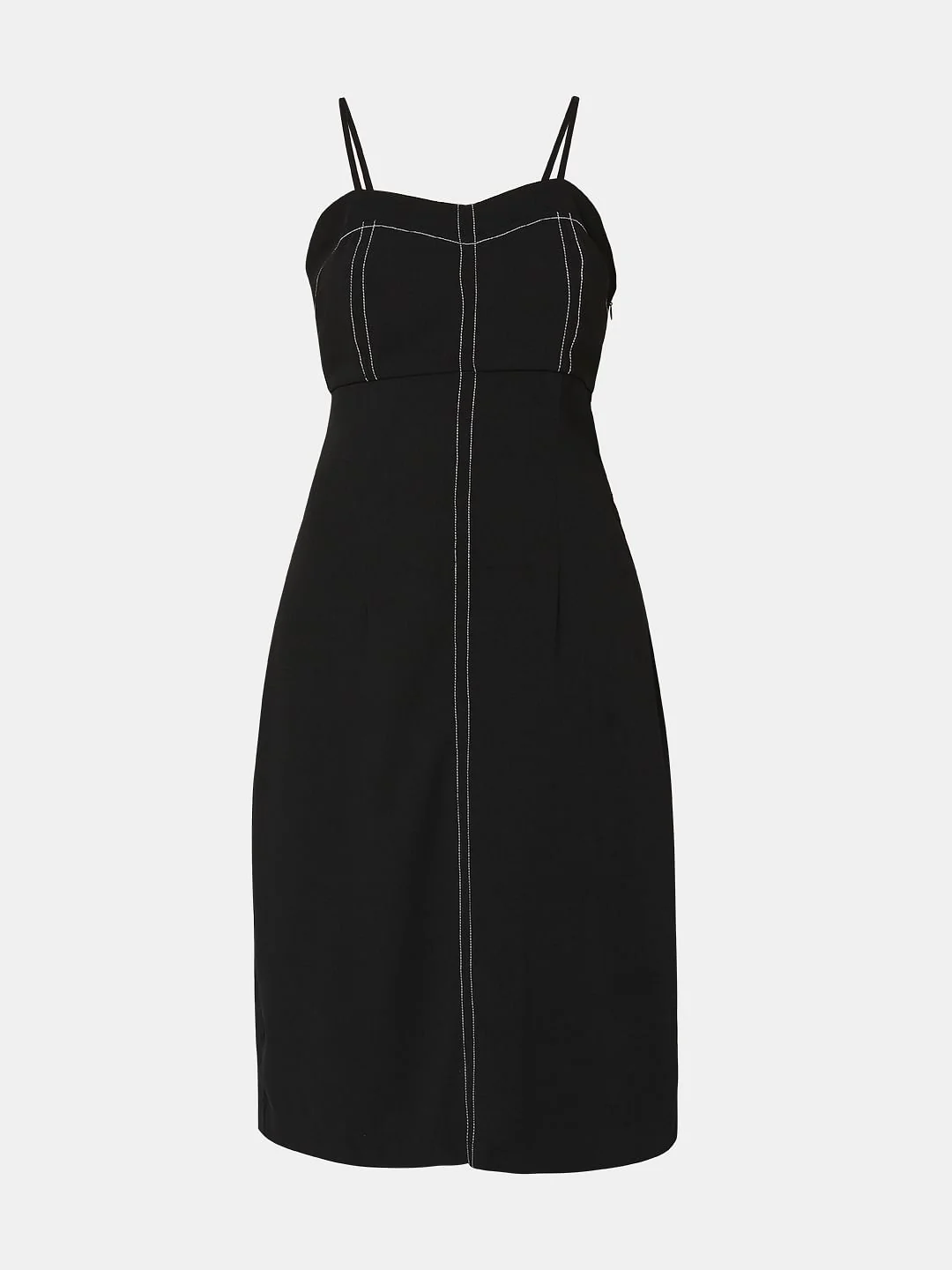 Black Midi Bodycon Dress - Image 6