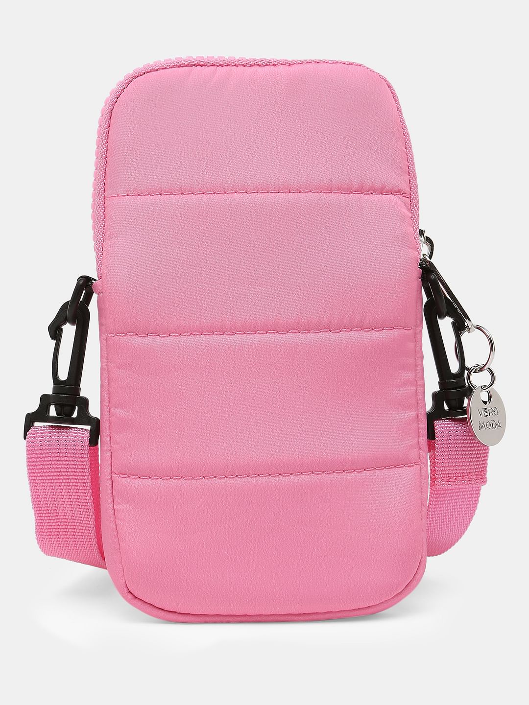 Pink Structured Sling Bag - Image 2
