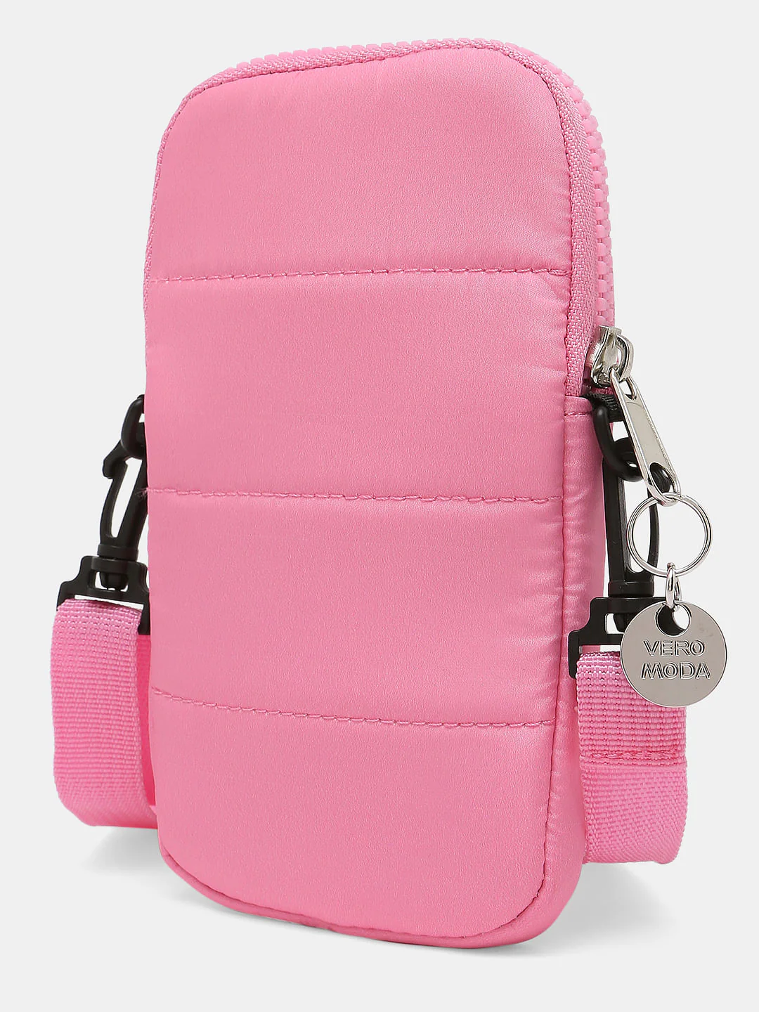 Pink Structured Sling Bag - Image 3
