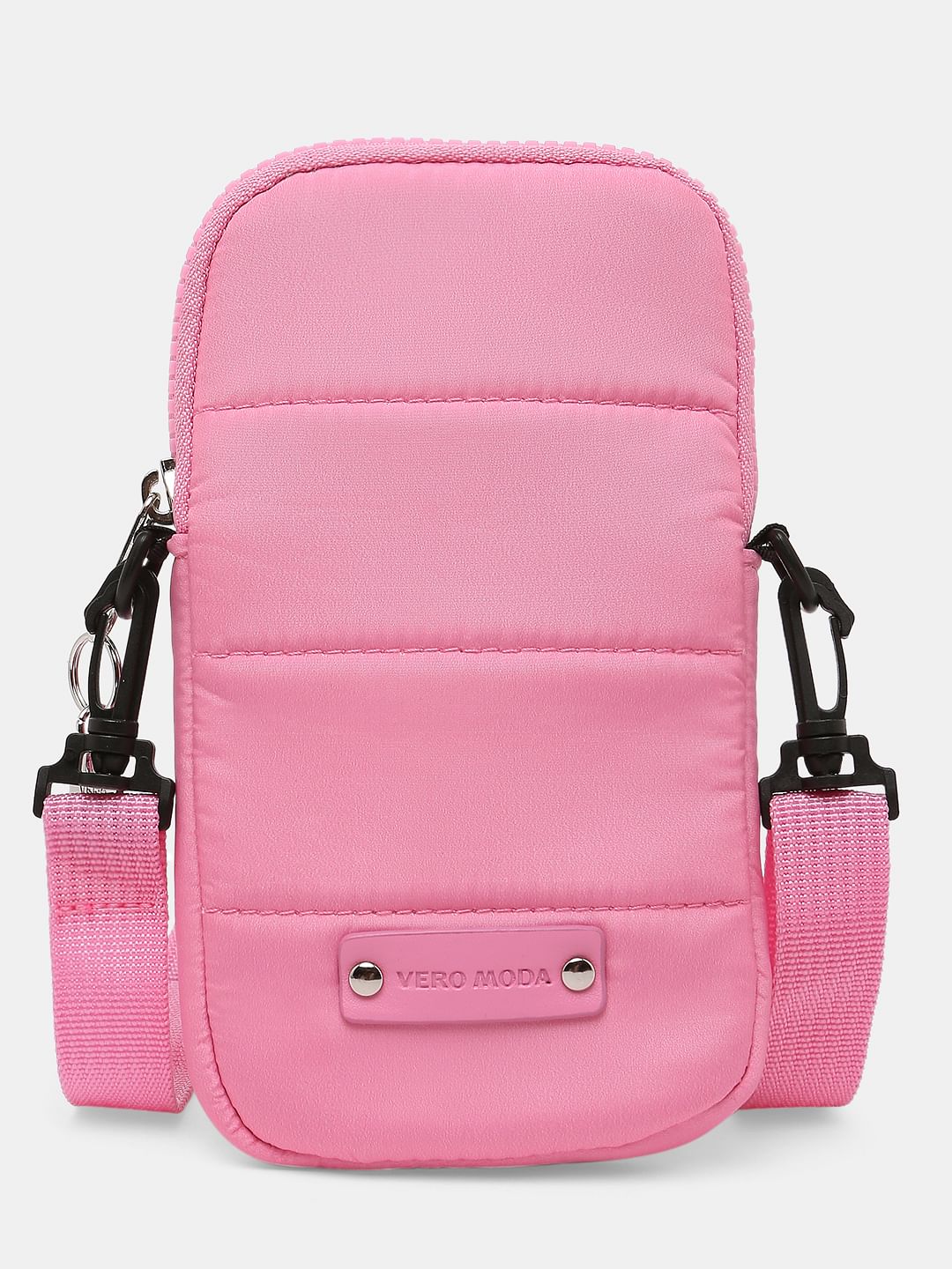 Pink Structured Sling Bag - Image 4