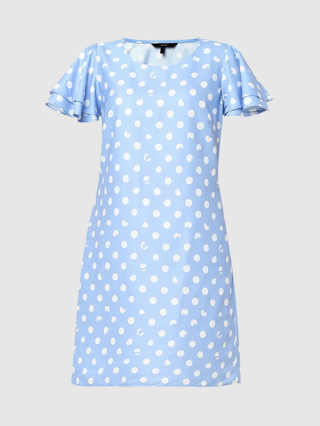 Blue Polka Dot Dress - Image 5