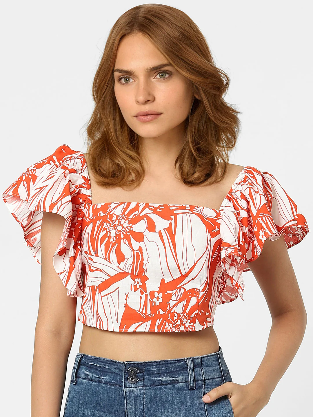 White Graphic Print T-Shirt