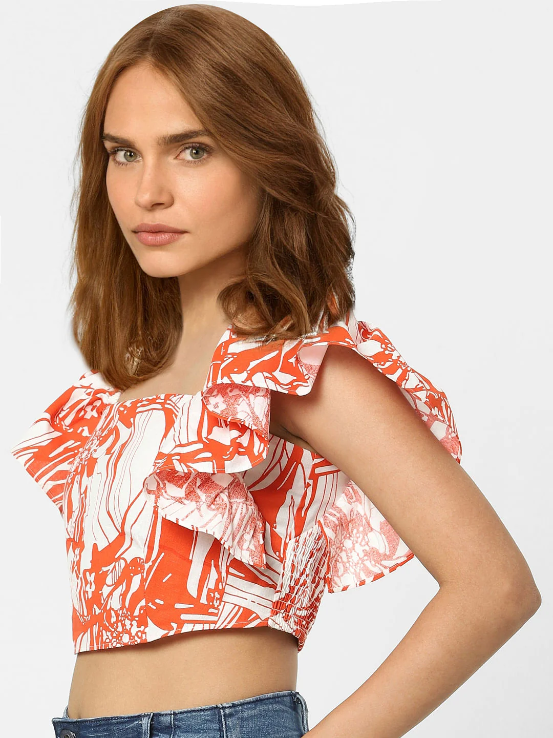 White Graphic Print T-Shirt - Image 2