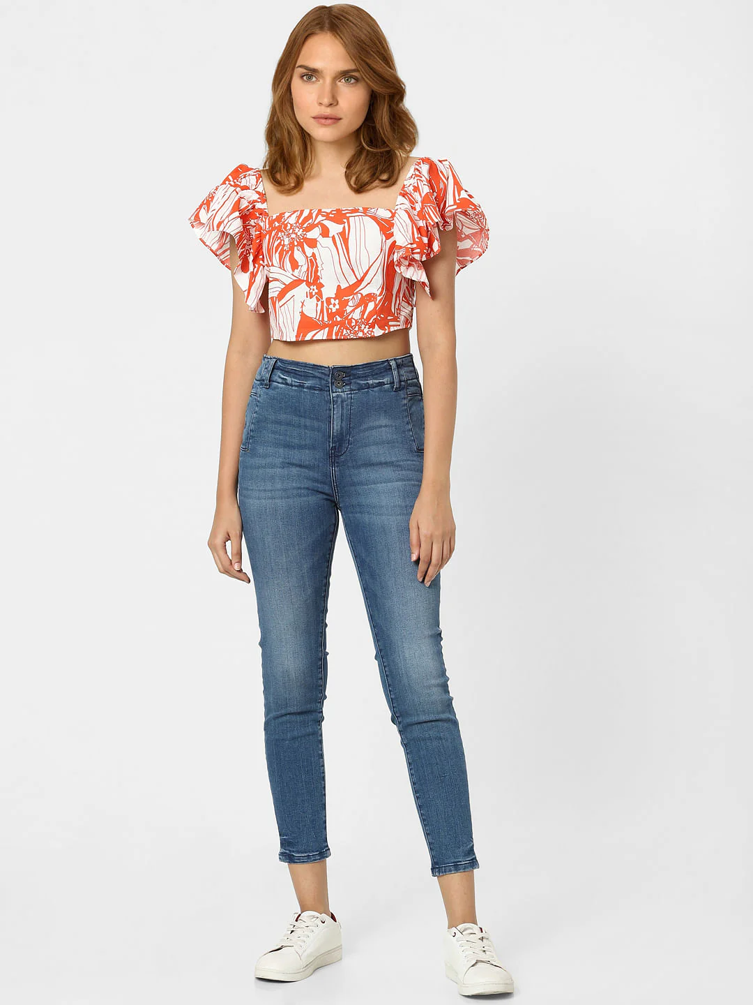 White Graphic Print T-Shirt - Image 4