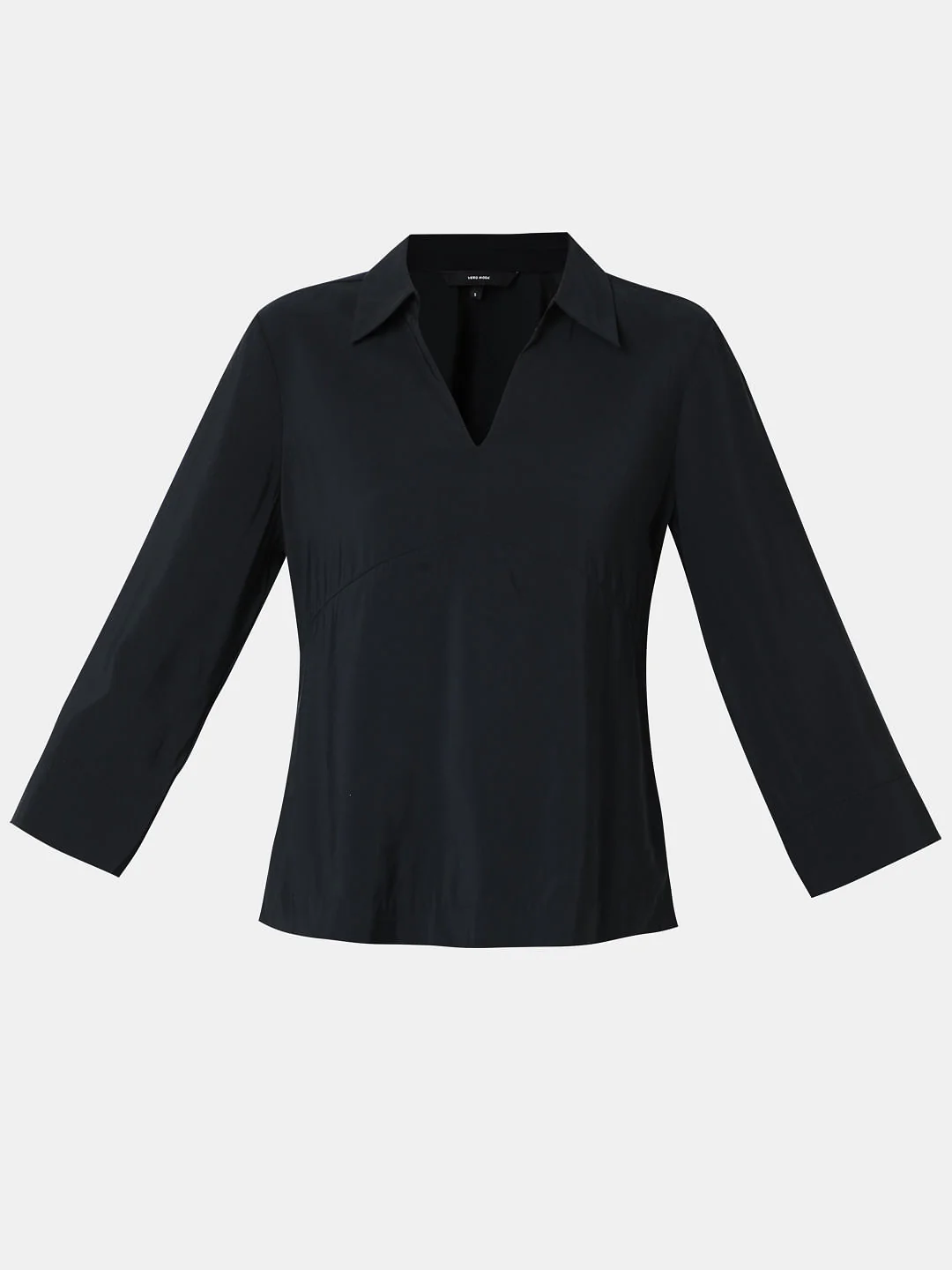Black V-Neck Shirt - Image 7