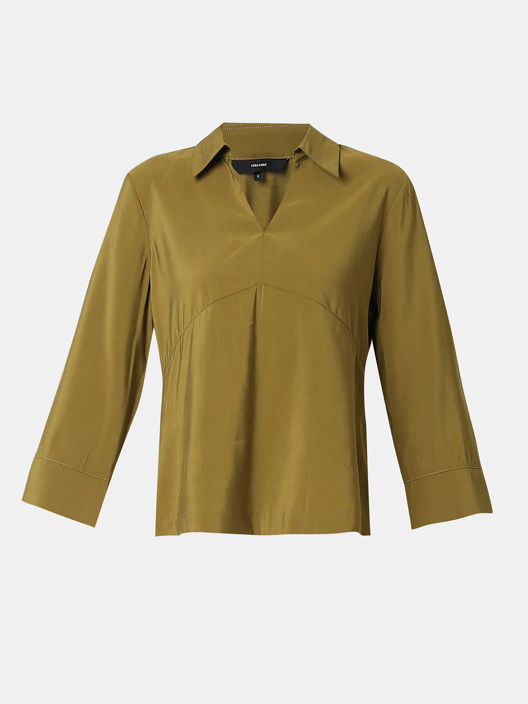 Green V-Neck Shirt - Image 7
