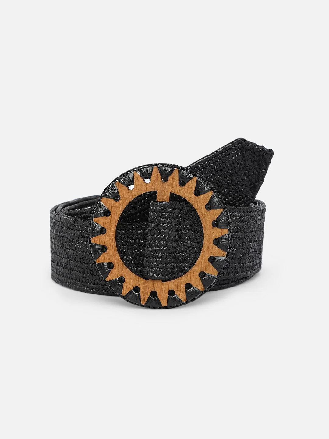 Black Jute Waist Belt - Image 2