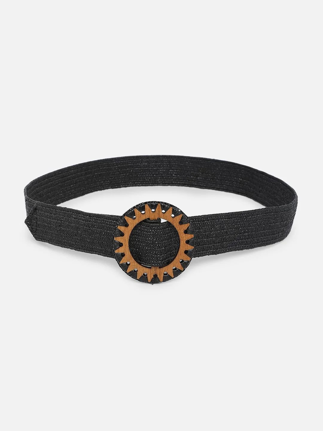 Black Jute Waist Belt - Image 3