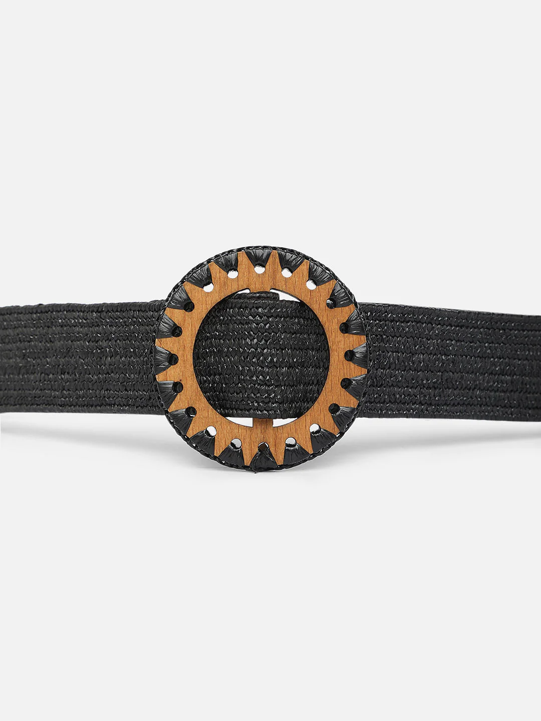 Black Jute Waist Belt - Image 4