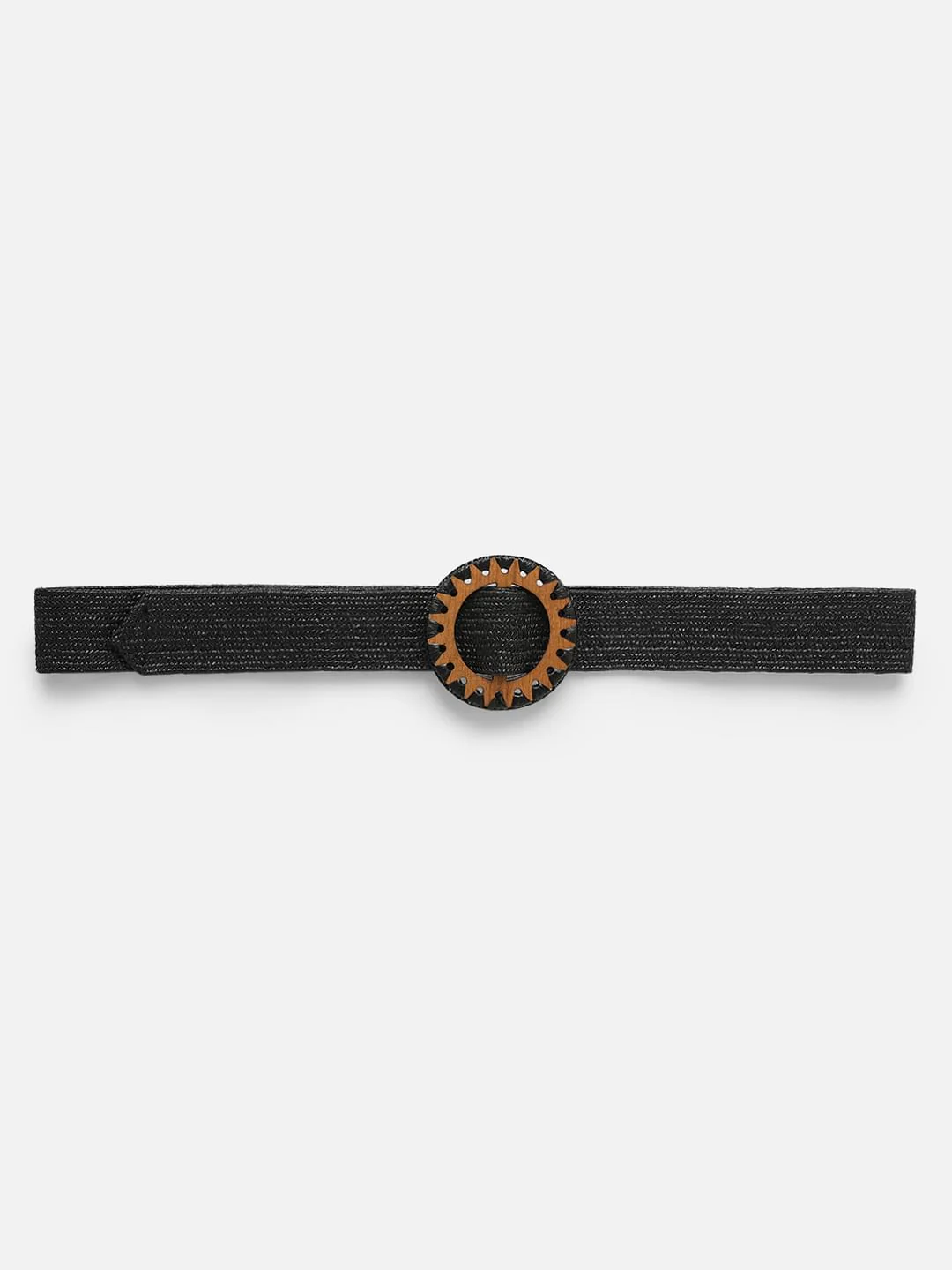 Black Jute Waist Belt - Image 5
