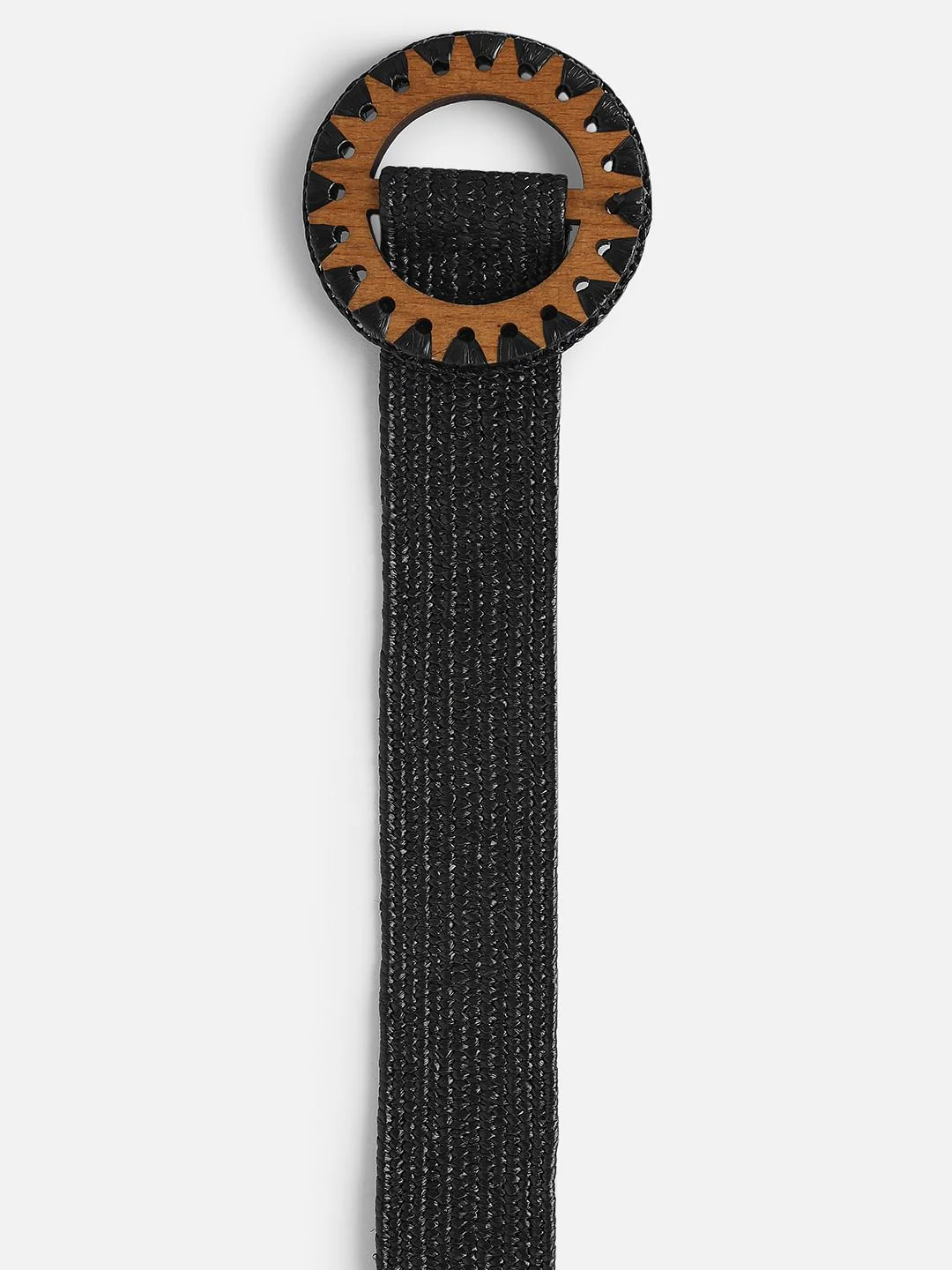 Black Jute Waist Belt - Image 6