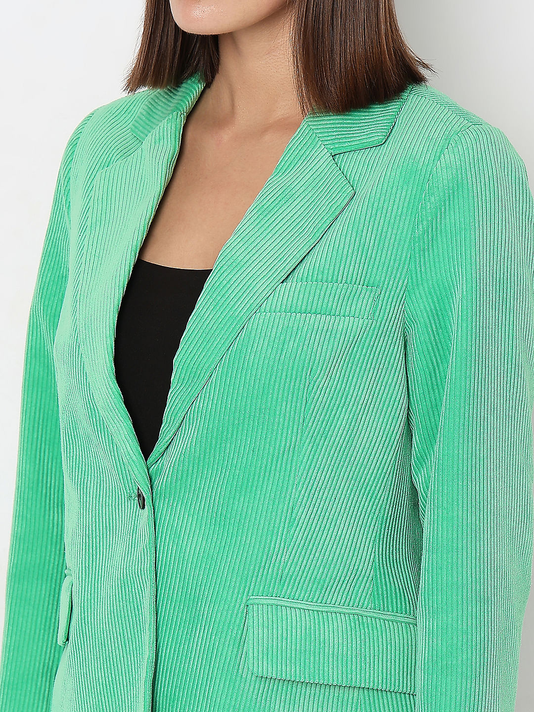 Green Corduroy Blazer - Image 8