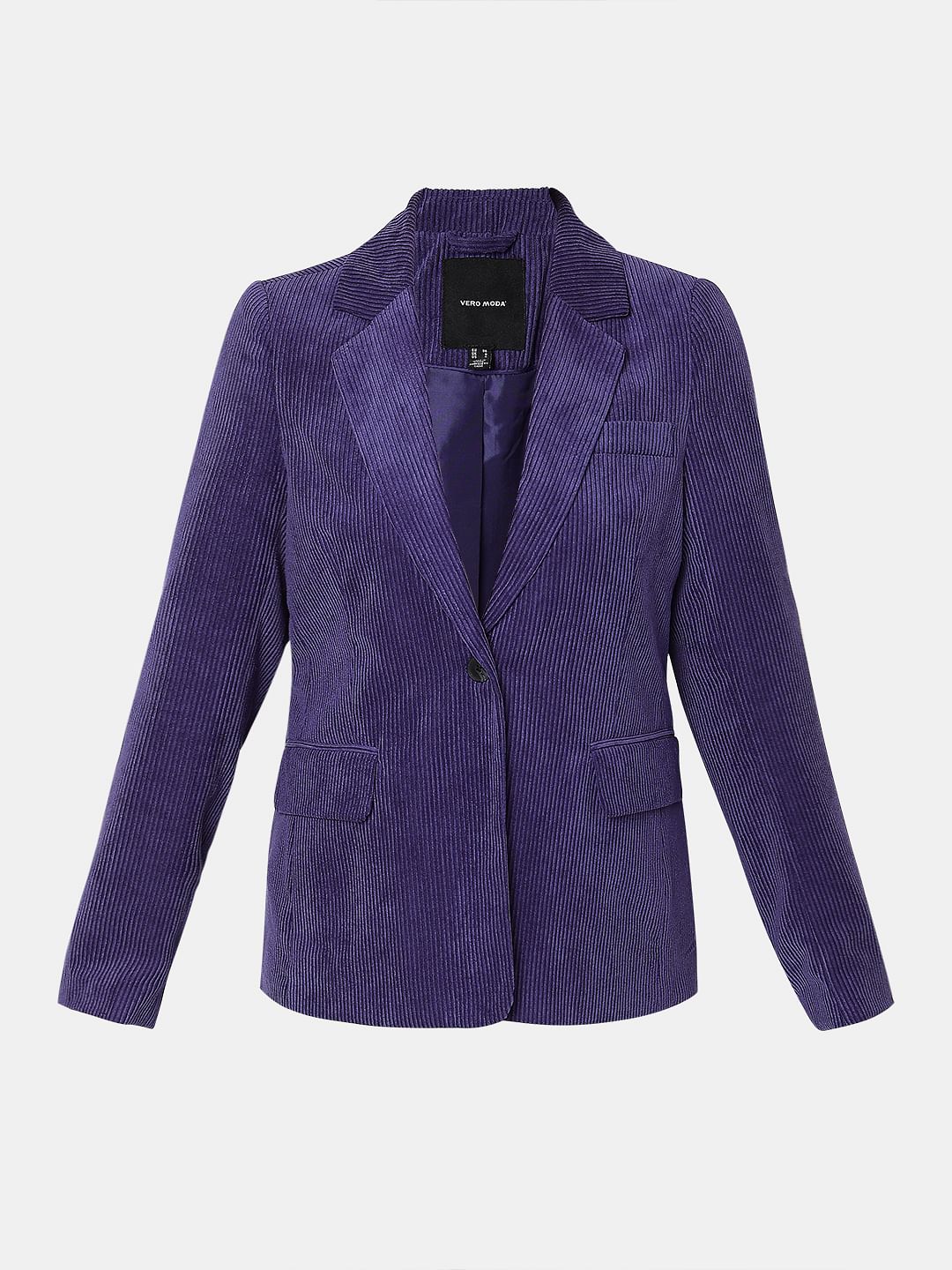 Dark Blue Corduroy Blazer - Image 7