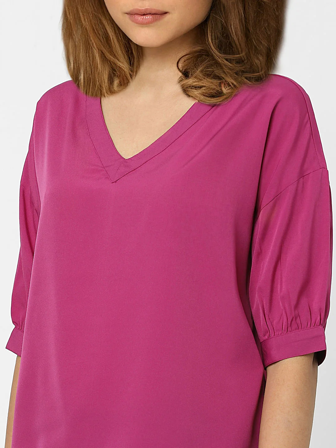 Pink V-Neck Top - Image 5