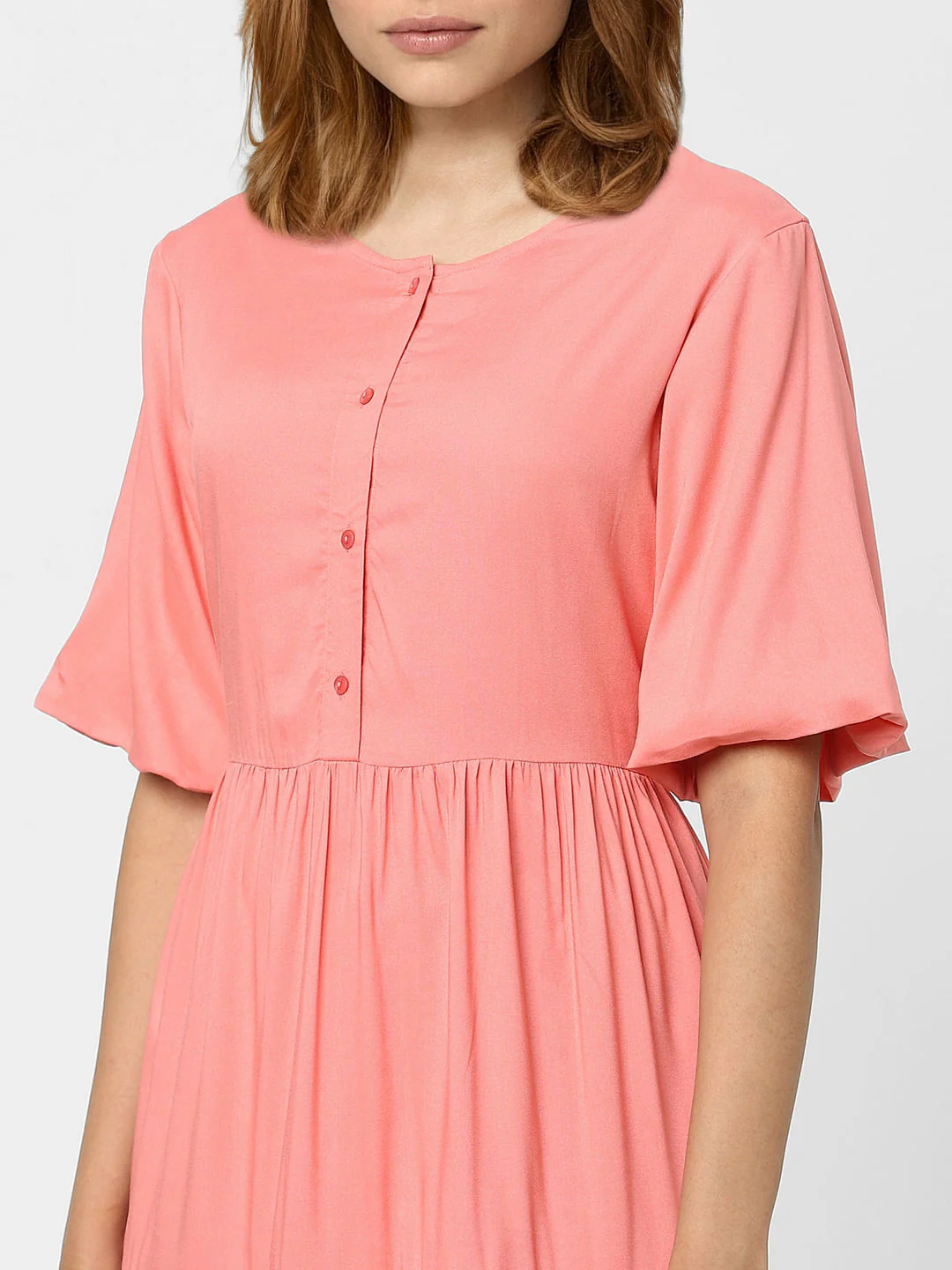 Pink Shift Dress - Image 4