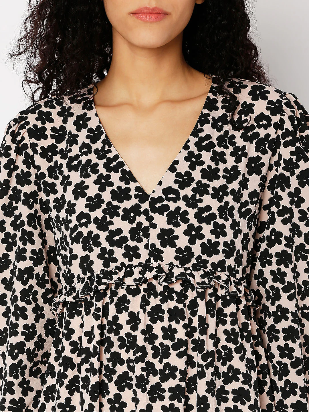 Pink Floral Shift Dress - Image 4