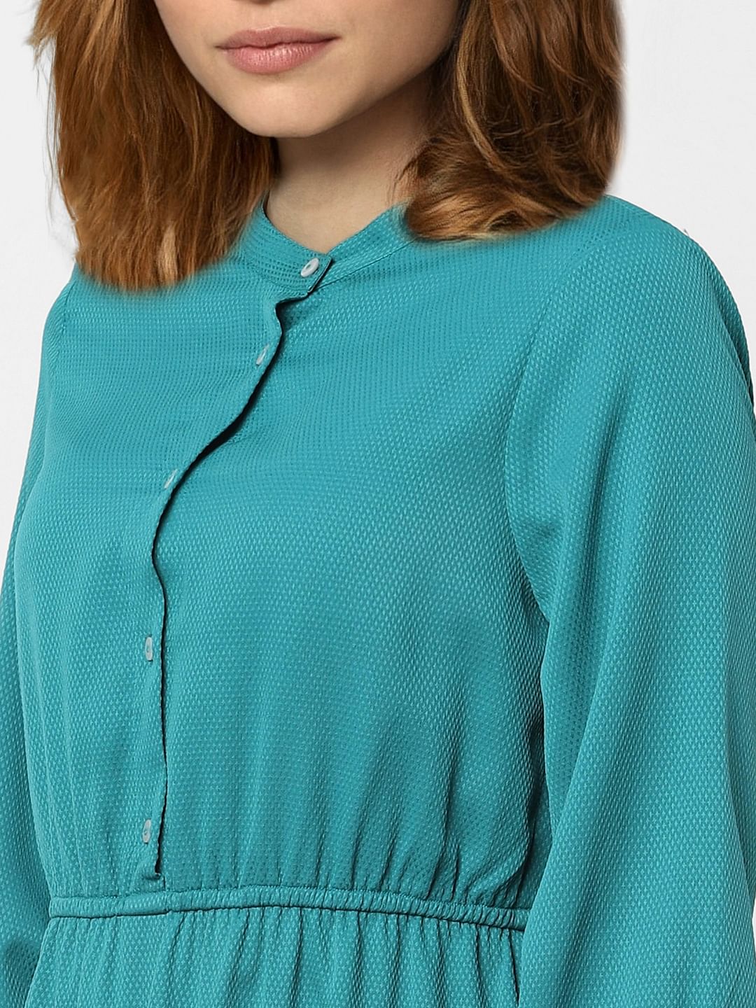 Green Shirt Dress - Image 5