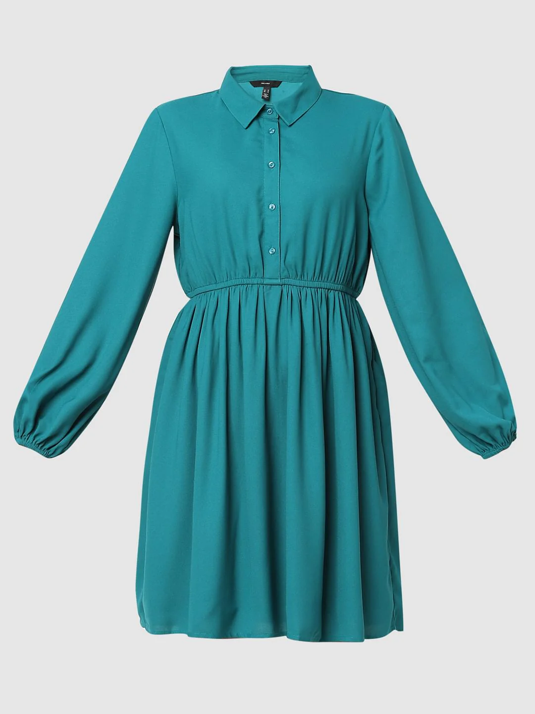 Green Shirt Dress - Image 6