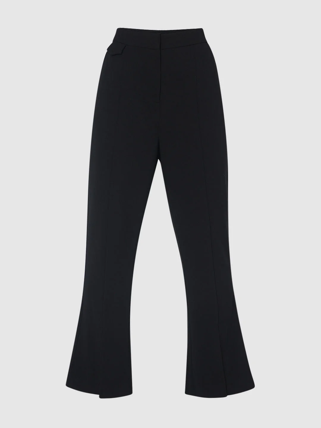Black High Rise Bootcut Pants - Image 7