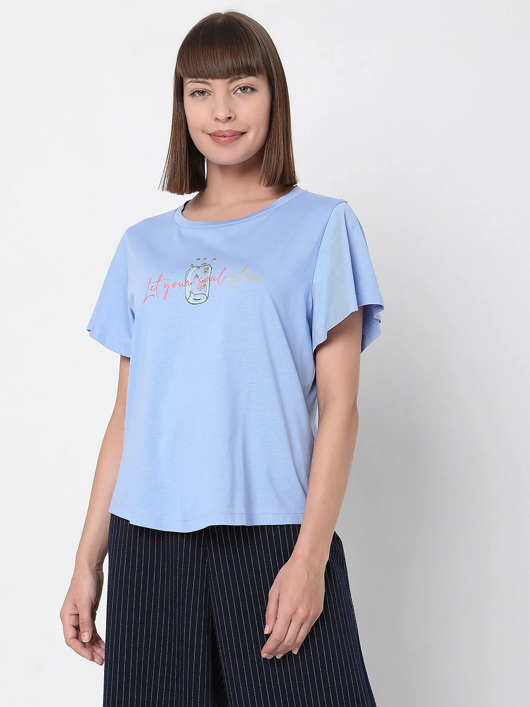 Blue Graphic T-Shirt - Image 2