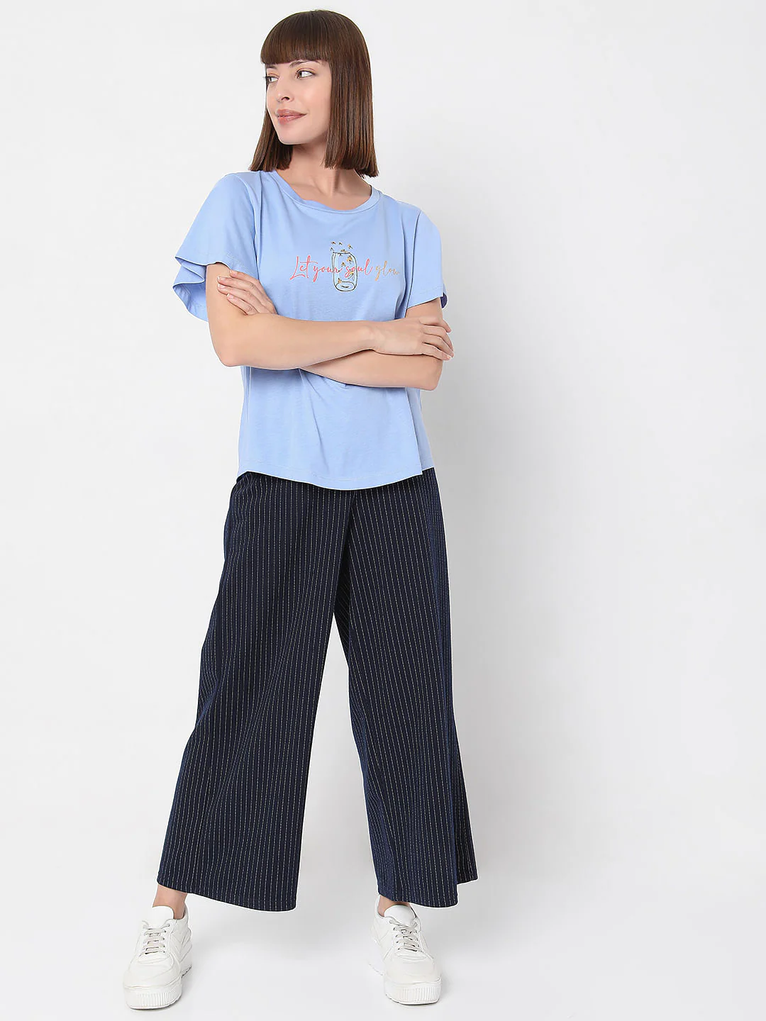 Blue Graphic T-Shirt - Image 5