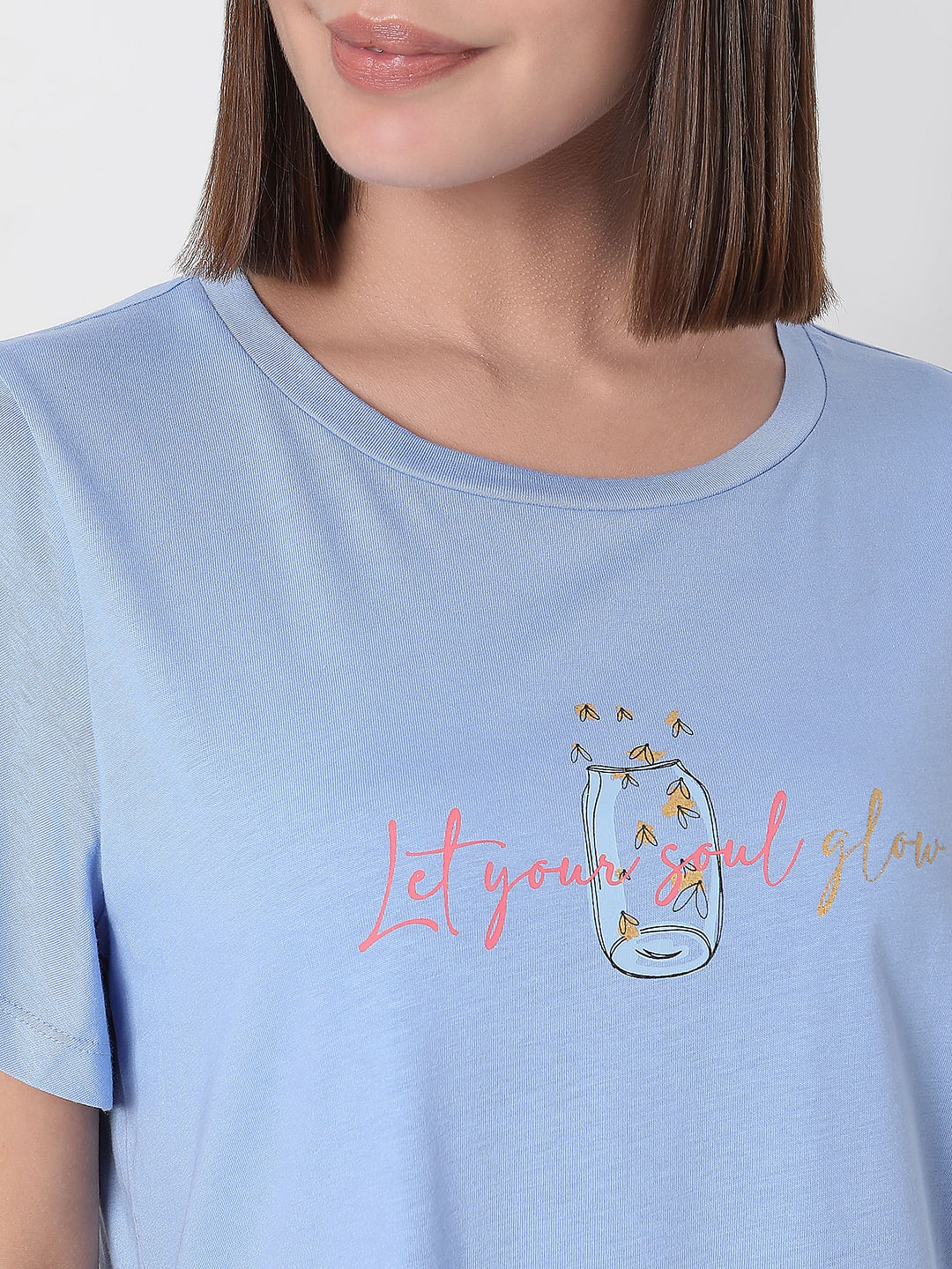 Blue Graphic T-Shirt - Image 6