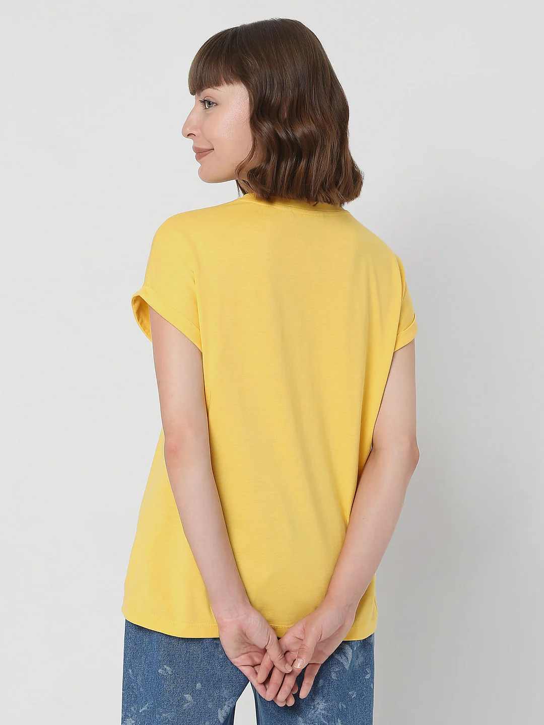 Yellow Graphic T-Shirt - Image 4