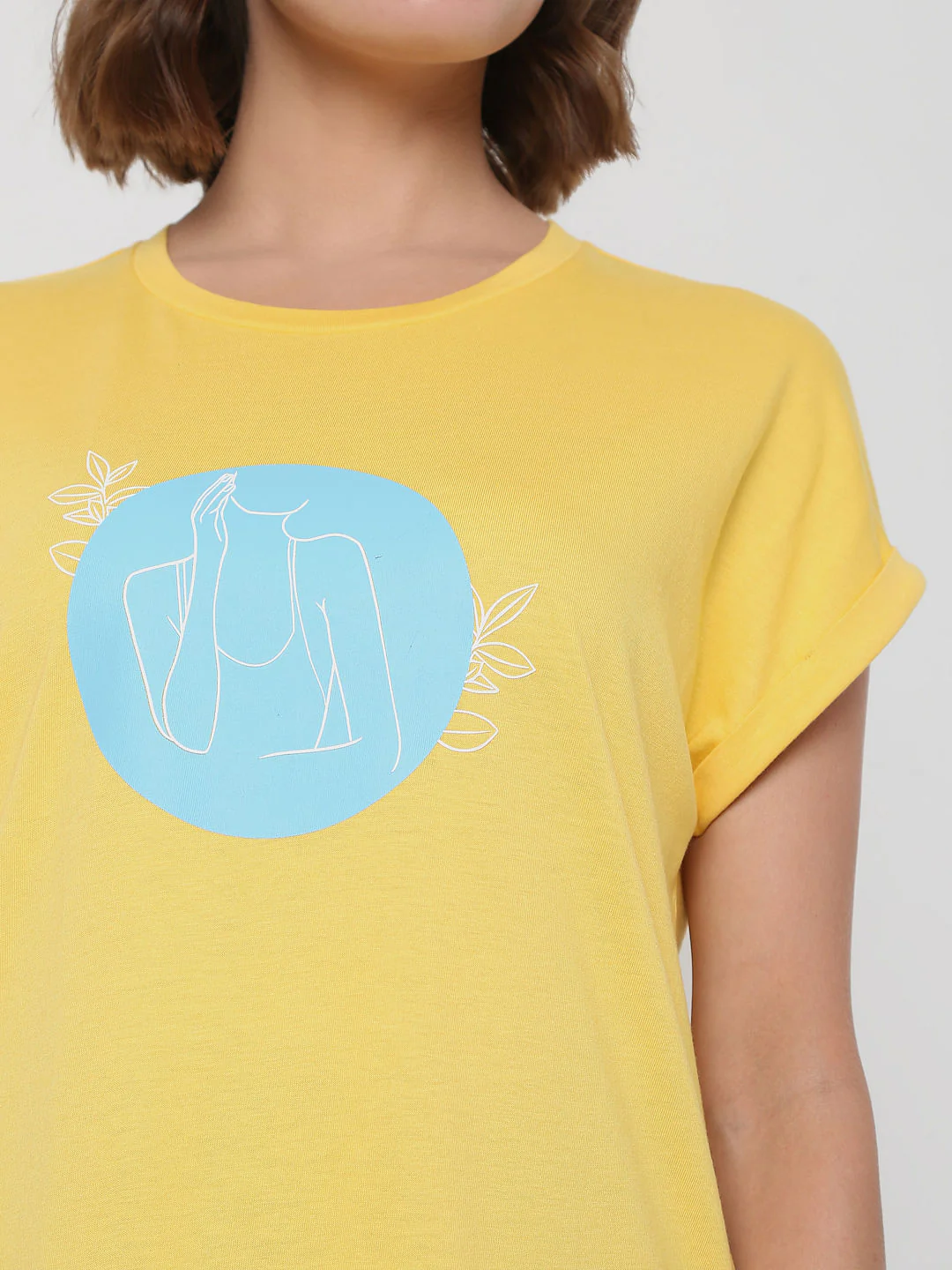 Yellow Graphic T-Shirt - Image 6