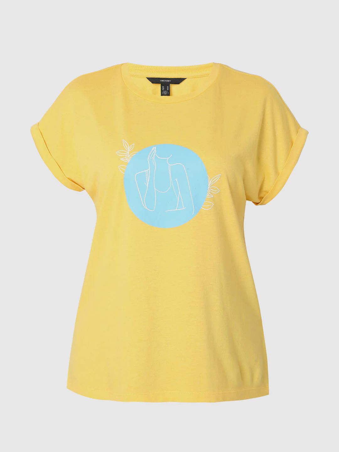 Yellow Graphic T-Shirt - Image 7