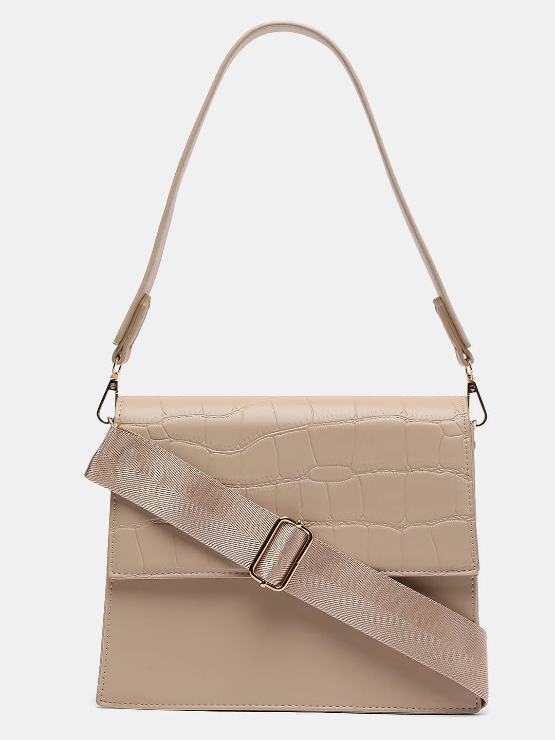 Beige Crossbody Bag - Image 2