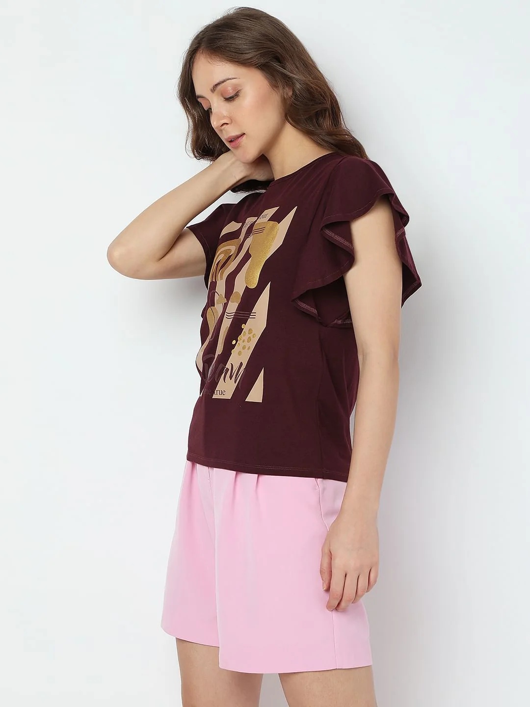 Wine Graphic Print T-Shirt - Image 3