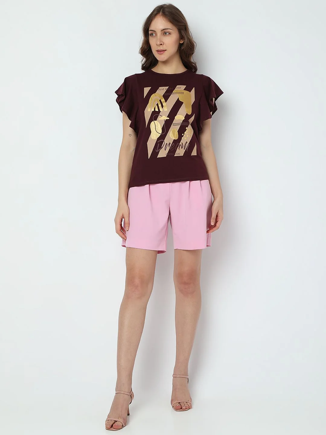 Wine Graphic Print T-Shirt - Image 5