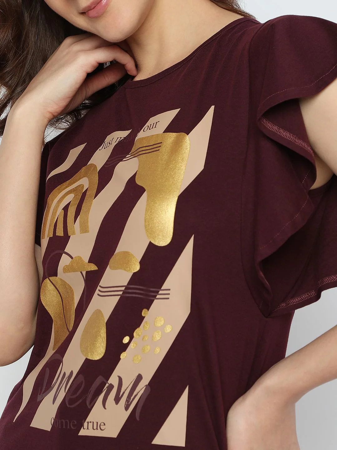 Wine Graphic Print T-Shirt - Image 6