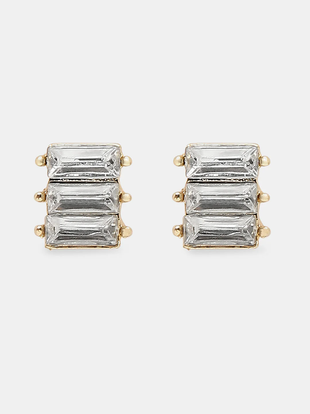 Gold Pack Of 3 Earrings - Image 4