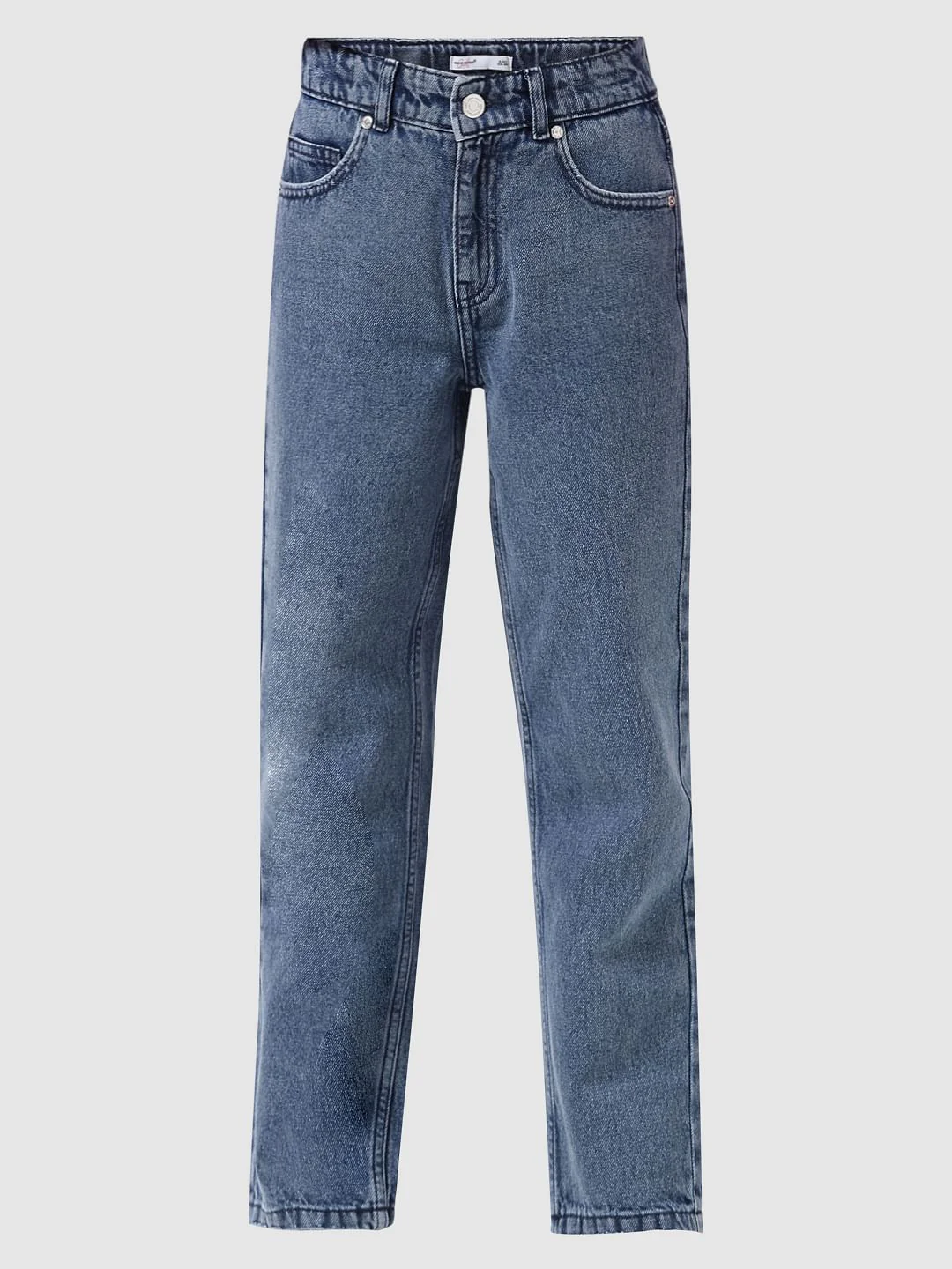 Girl Blue High Rise Jade Straight Fit Jeans - Image 5