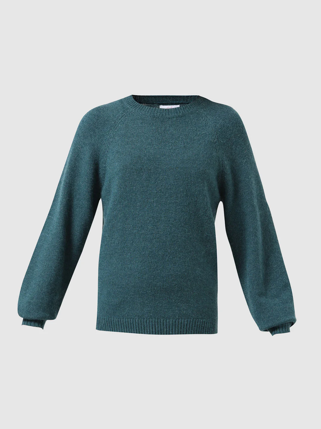 Girl Dark Green Full Sleeves Pullover - Image 7