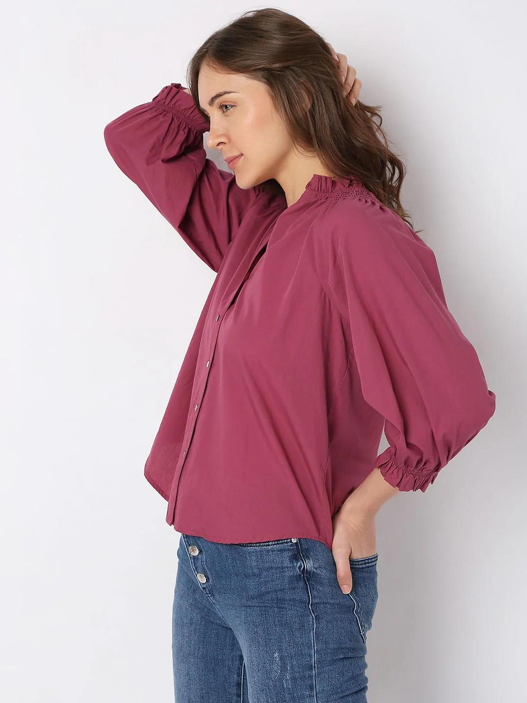Dark Pink Top - Image 3