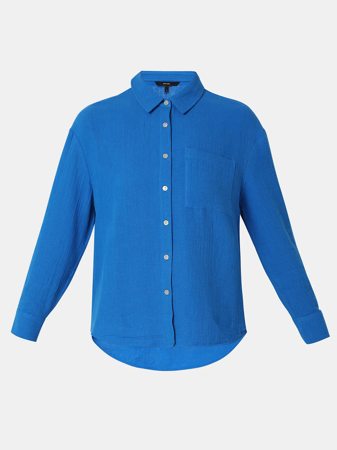 Blue Textured Shirt - Image 7