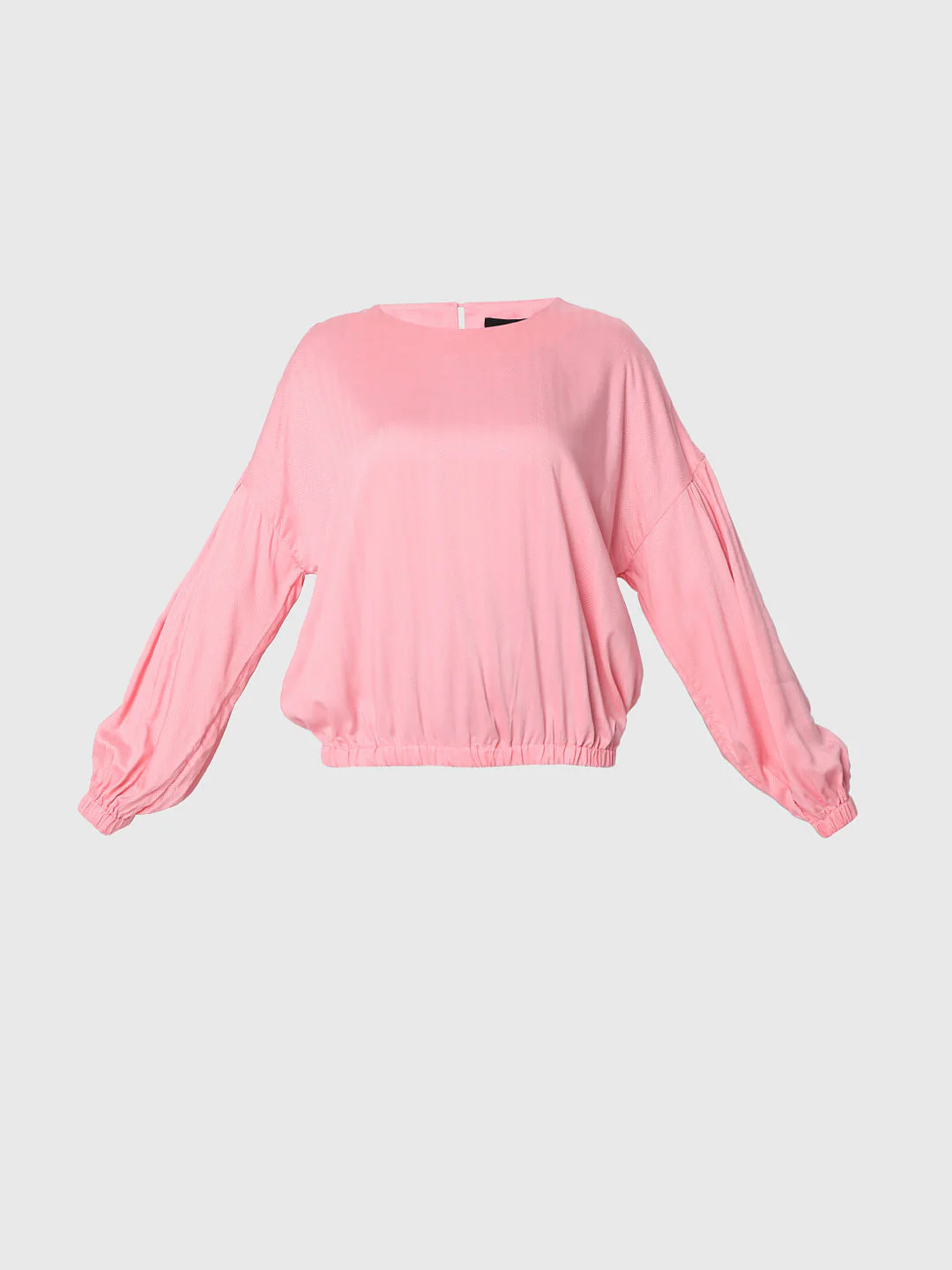 Pink Drop Shoulder Top - Image 7
