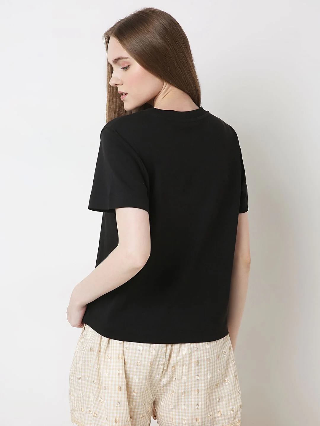 Black Organic Cotton T-Shirt - Image 4