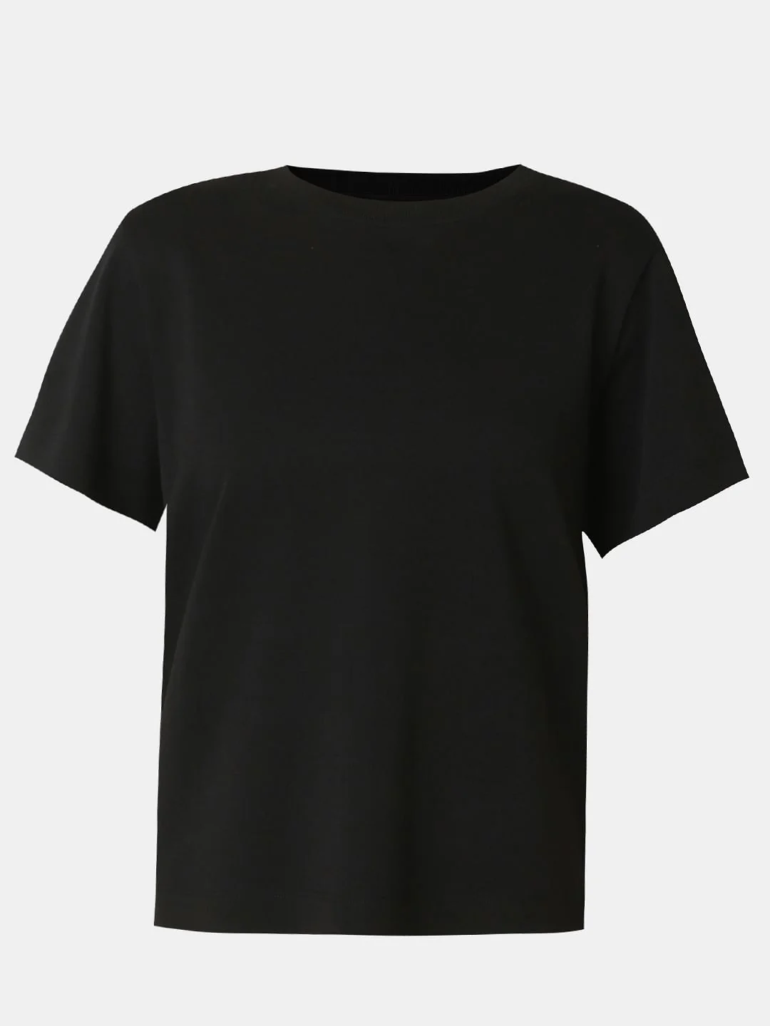 Black Organic Cotton T-Shirt - Image 7