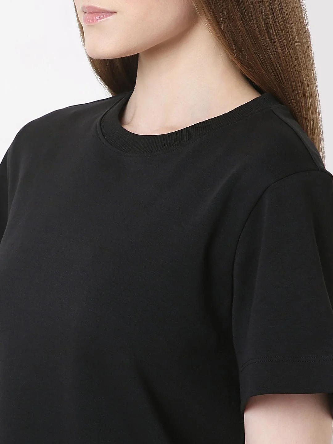Black Organic Cotton T-Shirt - Image 8