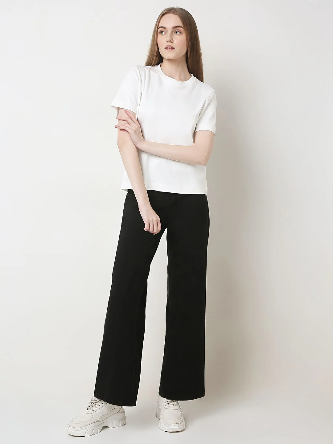White Organic Cotton T-Shirt - Image 5