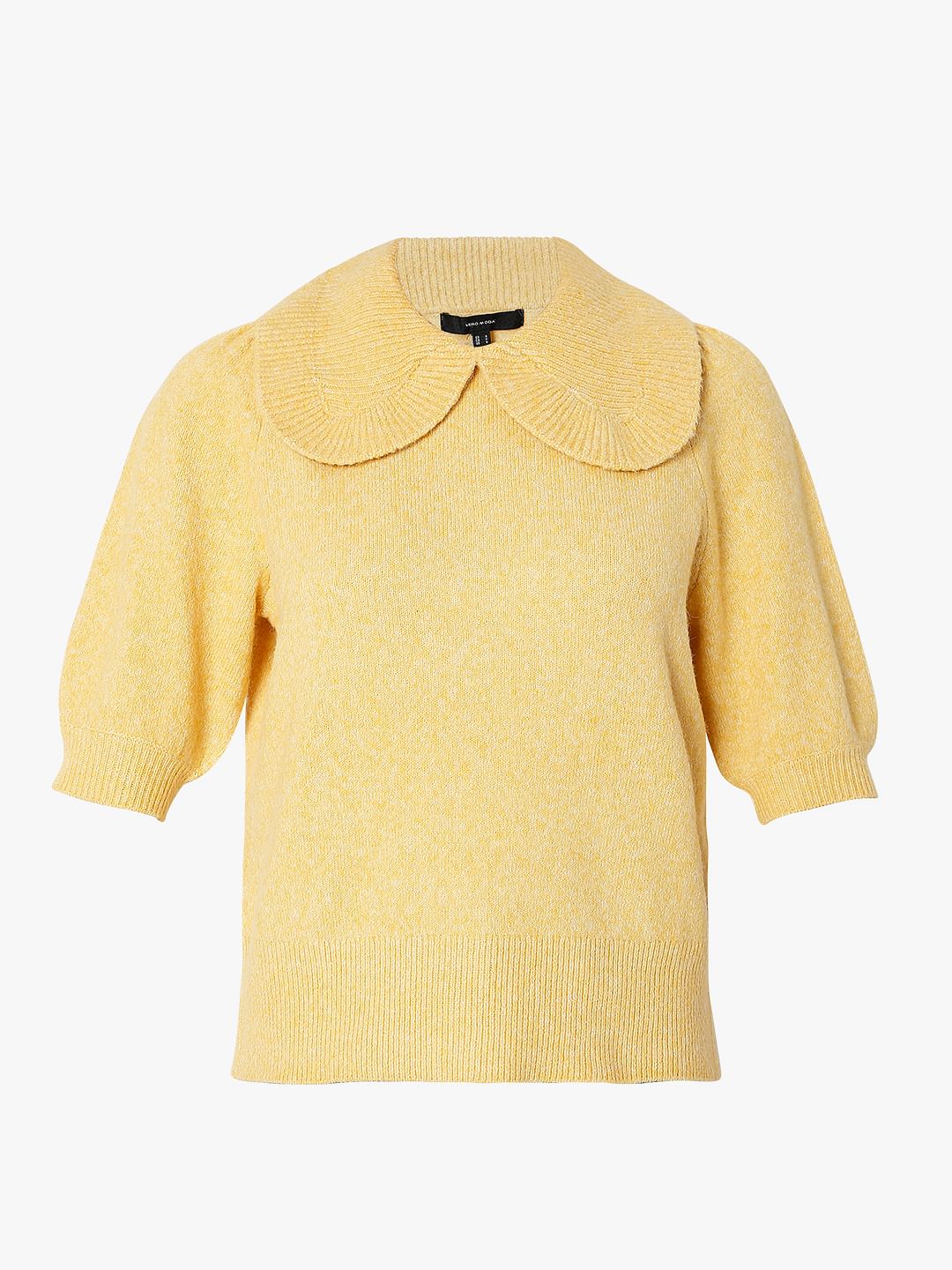 Yellow Peter Pan Collar Top - Image 7