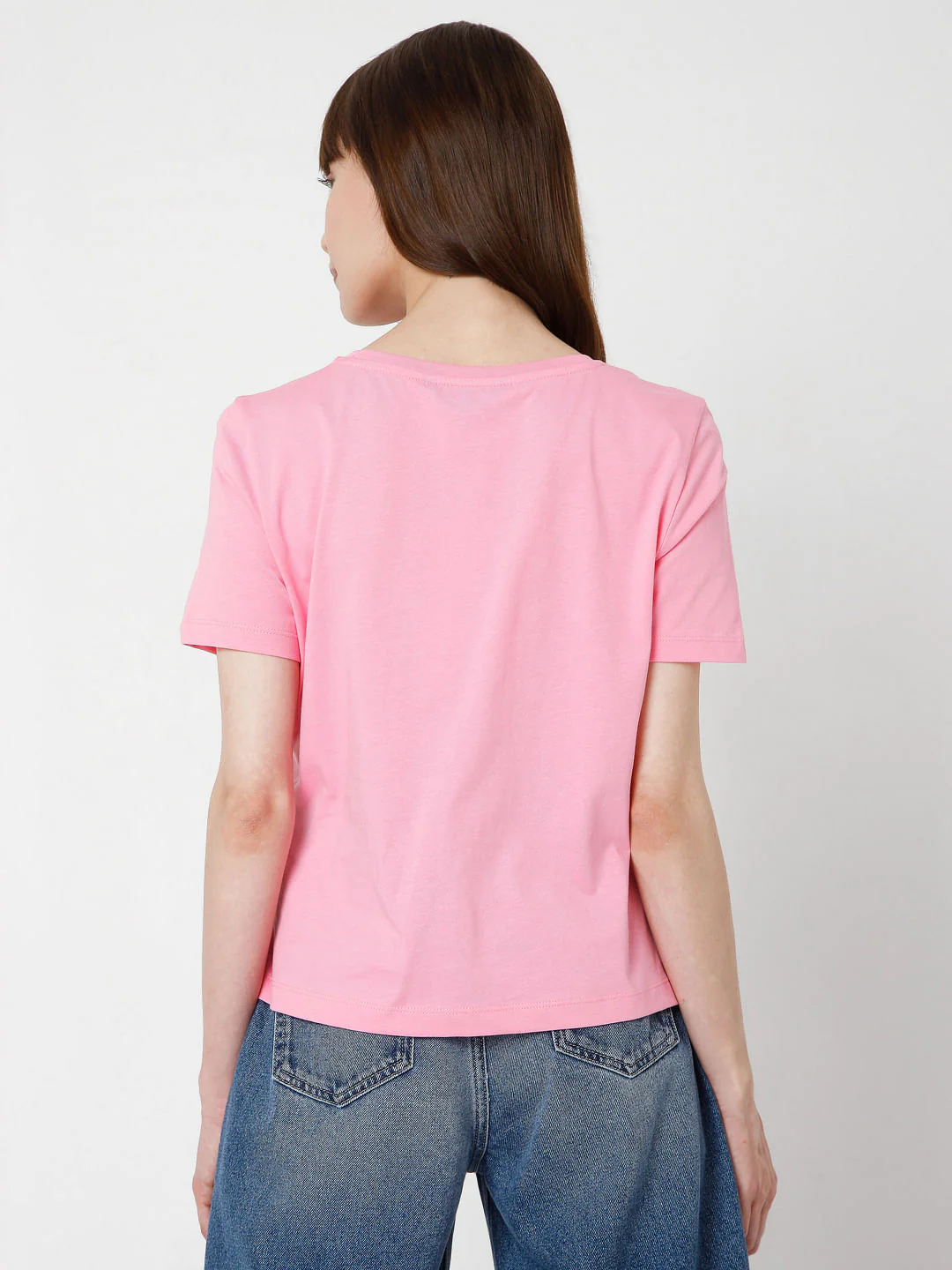 Pink Graphic Print T-Shirt Top - Image 4