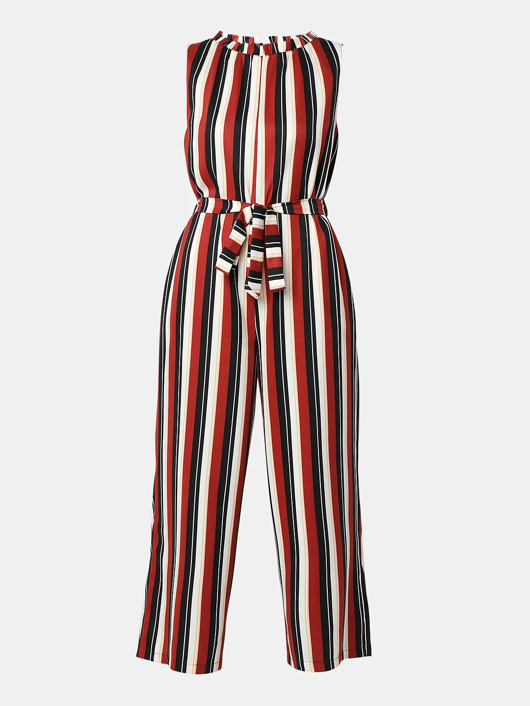 Red Striped Jumpsuit - Image 6